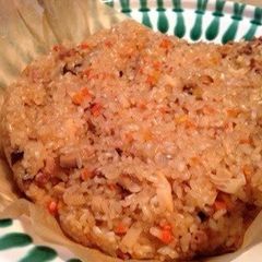 Taiwanese Sticky Rice (Ròu Zòng) A picture of Taiwanese Sticky Rice (Ròu Zòng).