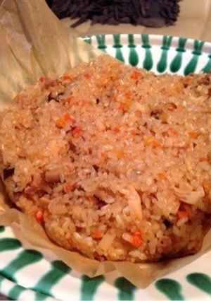 A picture of Taiwanese Sticky Rice (Ròu Zòng).