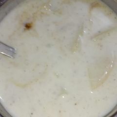 A picture of Potato Raita.