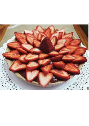 Una foto de Tarta light de frutilla