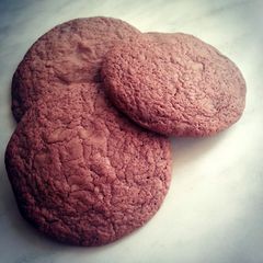 A picture of Double Chocolate Chip Cookies.