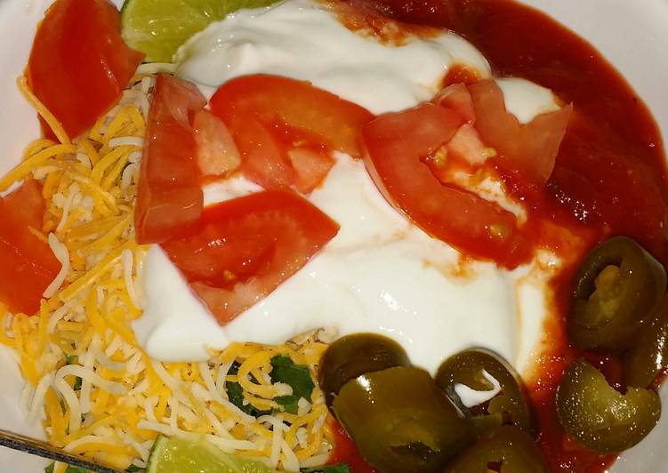 Steps to Cook Ultimate Taco bowl