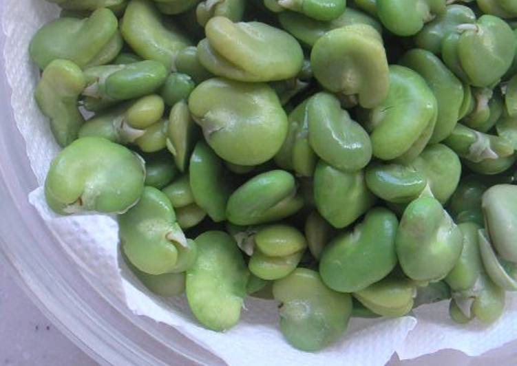 How to Boil Fava Beans or Broad Beans
