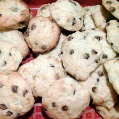 A picture of Banana Chocolate Chip Cookies.