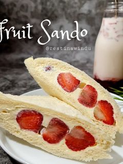 Foto resep Fruit Sando (Japanese Fruit Sandwich)