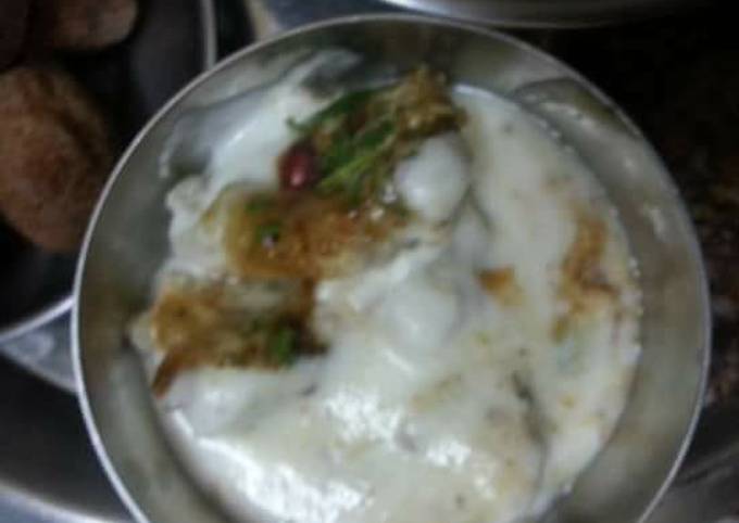 Instant bread dahi vada