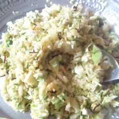 A picture of Naughty mango salad.