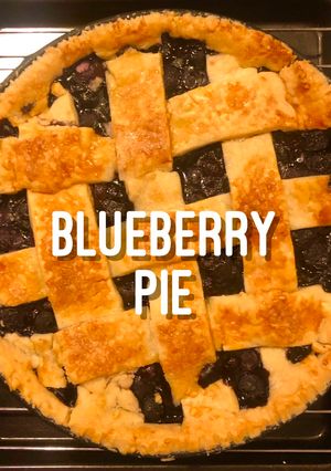 รูปของ พายบลูเบอร์รี่ Blueberry Pie