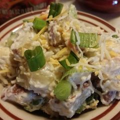 A picture of Roasted New Potato & Bacon Salad.