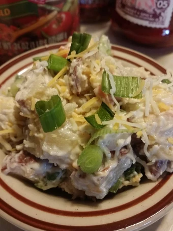 Recipe Roasted New Potato &amp; Bacon Salad the Awesome  Makes you drool