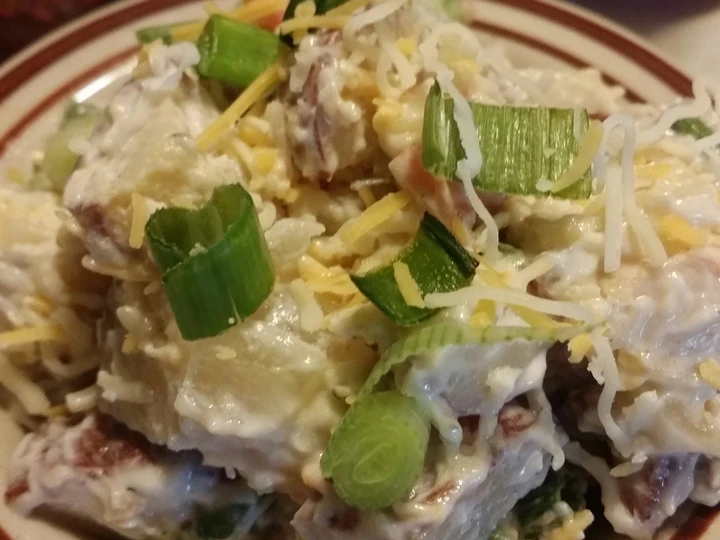 Recipe Roasted New Potato & Bacon Salad the Awesome  Makes you drool