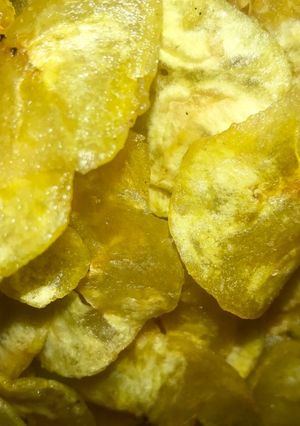 Una foto de Chips de plátano crocantes