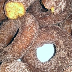 A picture of " Pumpkin Spiced Donuts".