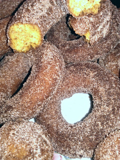 A picture of " Pumpkin Spiced Donuts".