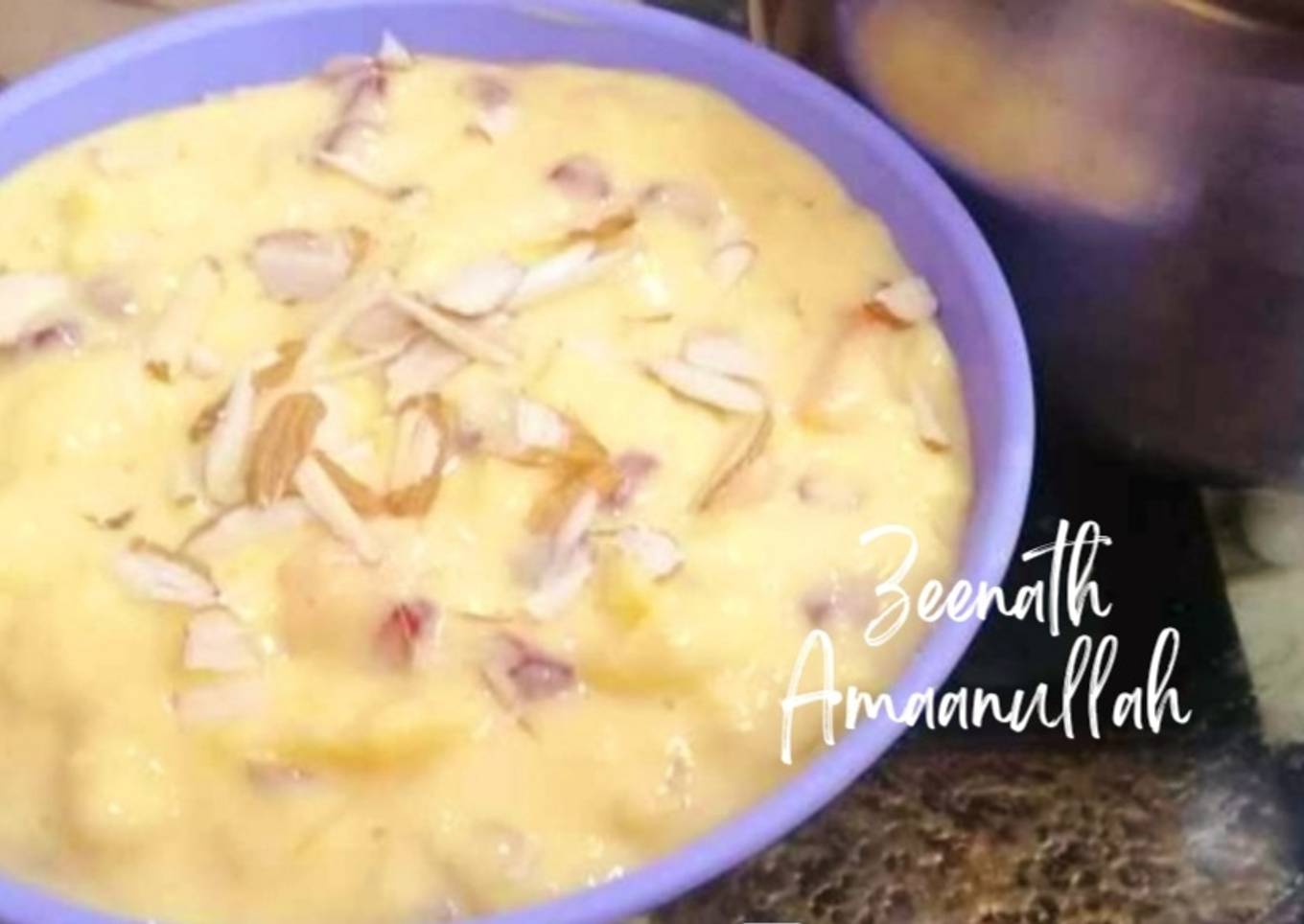 Mango Custard Kheer