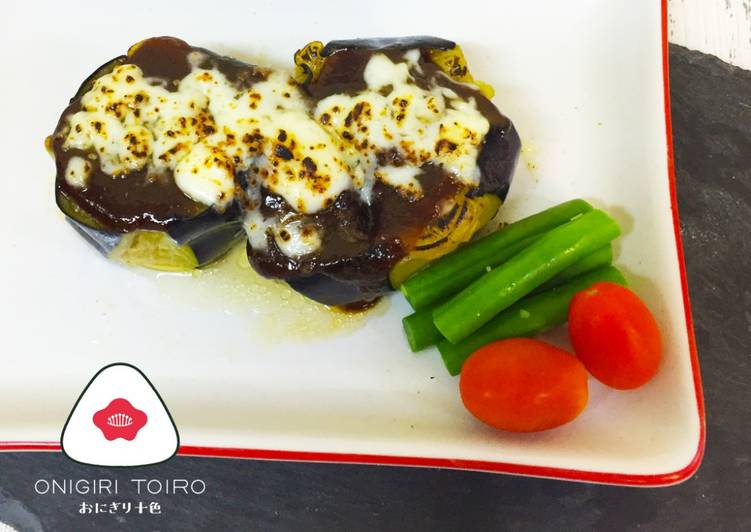 Terong Miso Keju Mozzarella (茄子田楽)