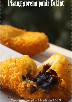 Foto resep Pisang goreng panir isi coklat
