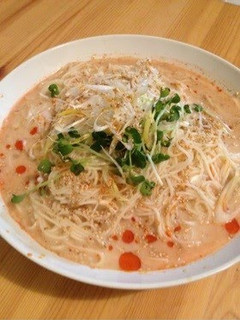 A picture of Easy Soy Milk Noodle Soup for Udon, Hiyamugi Noodles, or Somen!.