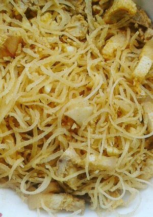 Hình của món Bì trộn.