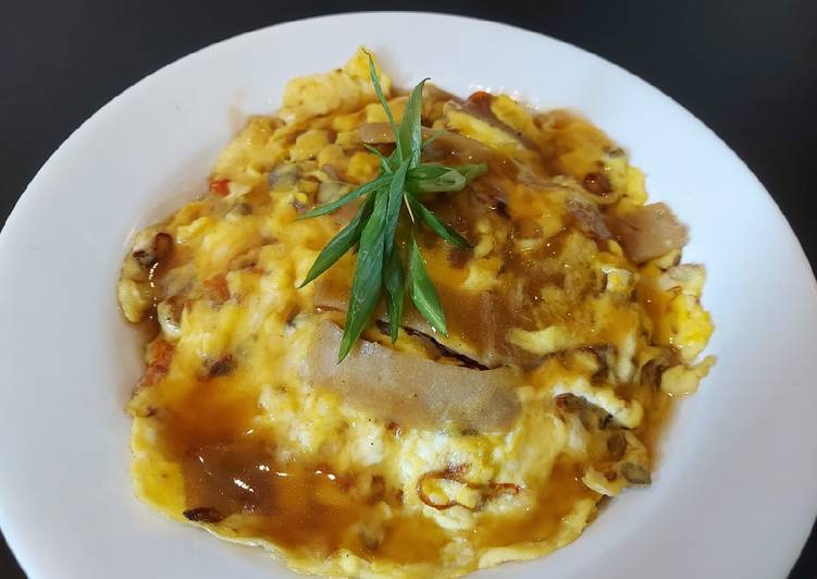 Nasi telur Hongkong?