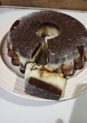 Foto resep Puding Roti