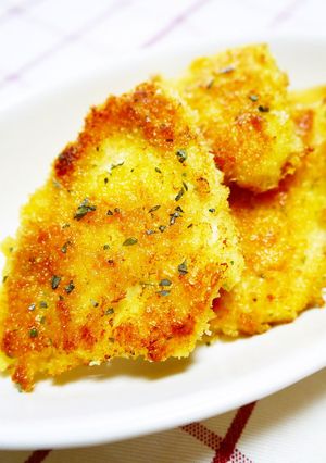 A picture of Freeze This For Your Bento! Basil Chicken Cutlets.