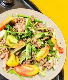 thịt bò xào chua ngọt