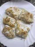 Bacalao con mahonesa, pan rallado y sin gluten