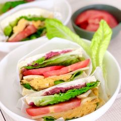 A picture of Mintymama Club Sandwich.
