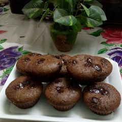 A picture of Eggless muffin.