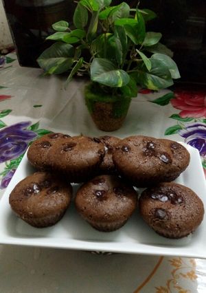 A picture of Eggless muffin.