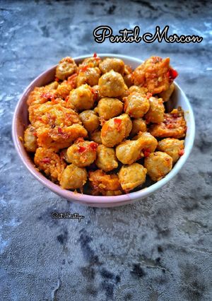Foto resep Oseng pentol Mercon