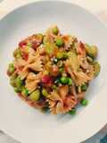 Spring Pasta with Fava Beans and Peas
