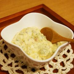 Umeboshi Tartare Sauce A picture of Umeboshi Tartare Sauce.