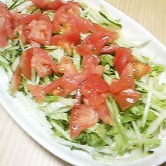 A picture of A Very Easy Lettuce Salad.