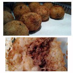 A picture of Arancini.