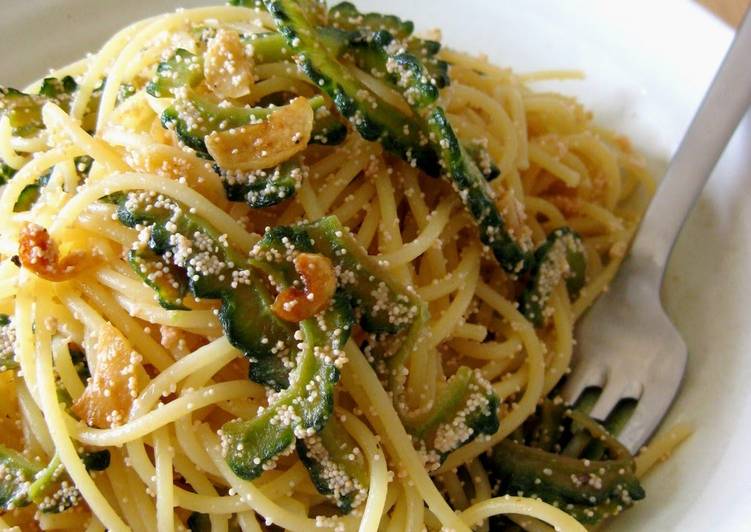 Steps to Prepare Any-night-of-the-week Goya and Tarako Pasta