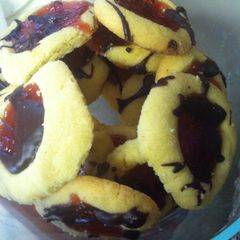 A picture of Thumbprint Cookies.
