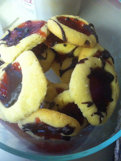 A picture of Thumbprint Cookies.