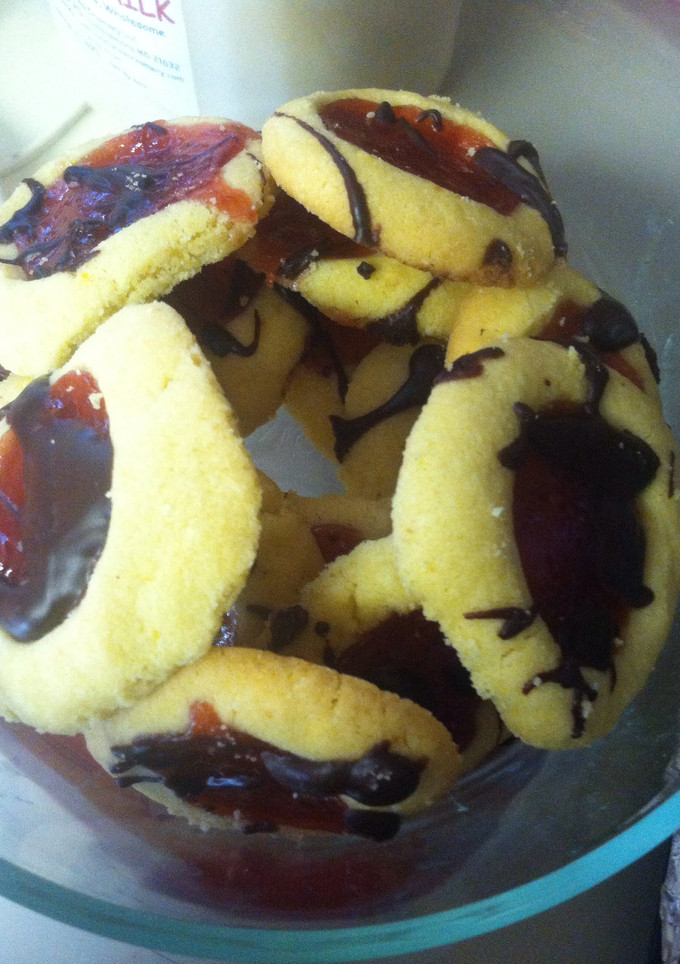 A picture of Thumbprint Cookies.