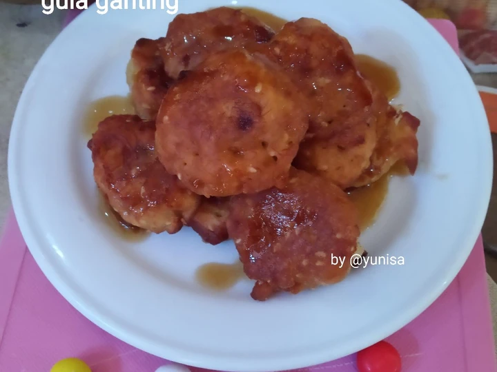 Langkah Gampang Membuat Resep  PULUNG2 BIYU atau PISGOR dengan GULA GANTING yang Menggugah Selera, Bikin Ketagihan