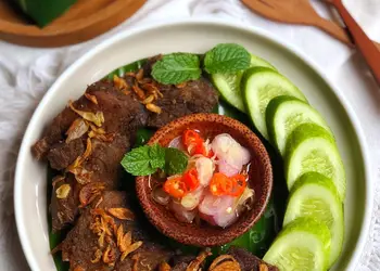 Masakan Unik Empal Gepuk Daging Sapi Nikmat Lezat