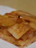 Spiced Apple Flatbread w/Citrus Wine Drizzle