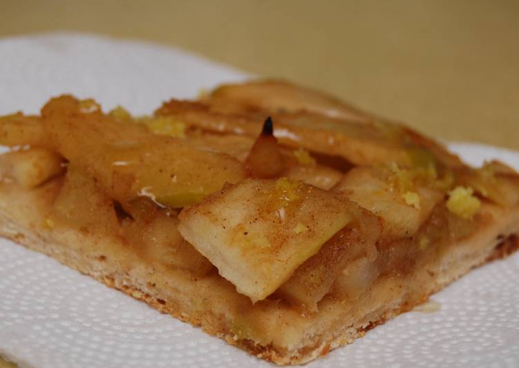 Step-by-Step Guide to Make Award-winning Spiced Apple Flatbread w/Citrus Wine Drizzle