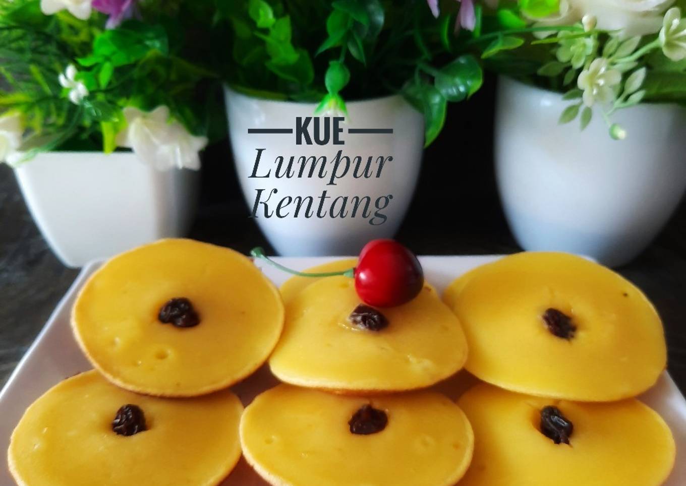 Kue Lumpur Kentang (dengan Tepung Kentang)
