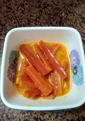A picture of Carrot pickle.