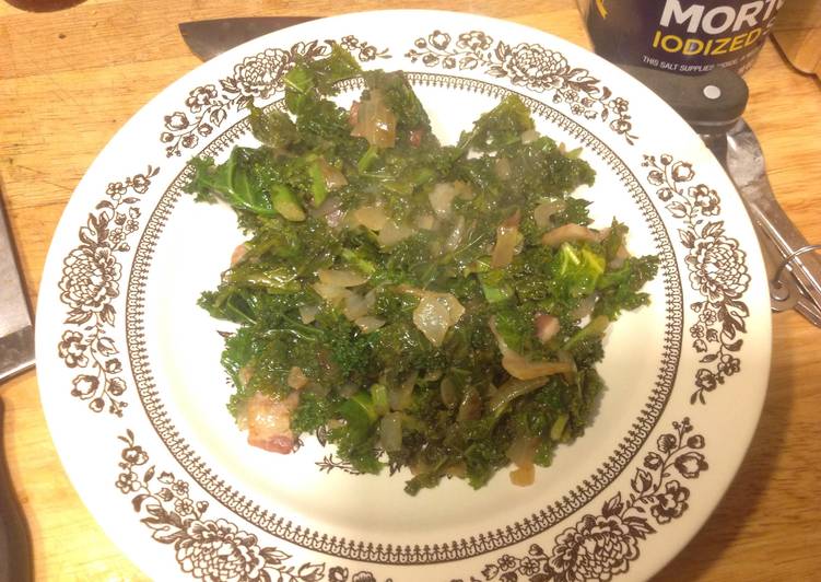 Sweet And Sour Kale
