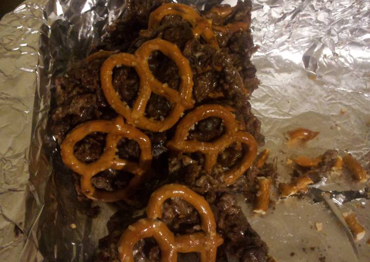 Recipe of Speedy cocoa pretzel twist