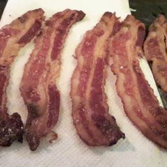 A picture of Perfectly Cooked Bacon.