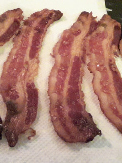 A picture of Perfectly Cooked Bacon.